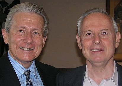Dave in Australia with Dr. Raymond Wilson, author of the great book, Jenner Of George Street.